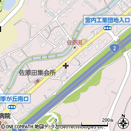 佐原田公園周辺の地図