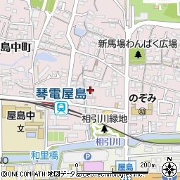 香川県高松市屋島中町232周辺の地図