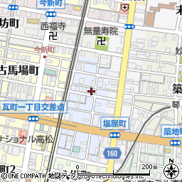 香川県高松市福田町6-8周辺の地図