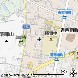 香川県高松市香西南町632-3周辺の地図