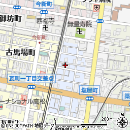 香川県高松市福田町6-4周辺の地図