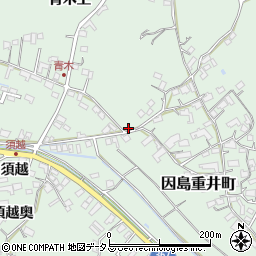 広島県尾道市因島重井町1294周辺の地図