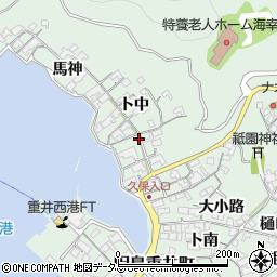 広島県尾道市因島重井町6813-3周辺の地図