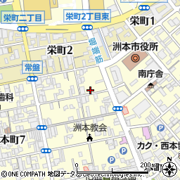 藤江末廣商店周辺の地図