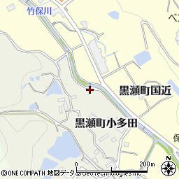 広島県東広島市黒瀬町小多田589-2周辺の地図