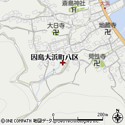 広島県尾道市因島大浜町八区2072周辺の地図