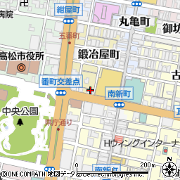 株式会社森村設計　高松事務所周辺の地図