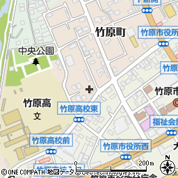 日本基督教団竹原教会周辺の地図