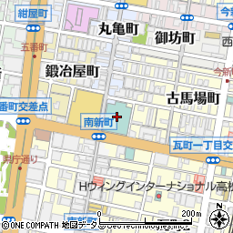Omu coco 丸亀町グリーン店周辺の地図