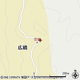 奈良県吉野郡下市町広橋257-1周辺の地図