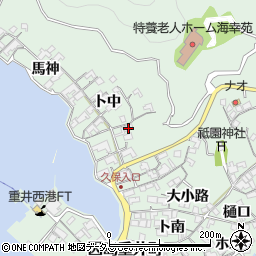 広島県尾道市因島重井町6809周辺の地図