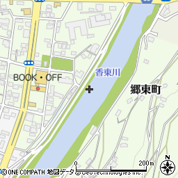 塩江香川高松自転車道線周辺の地図