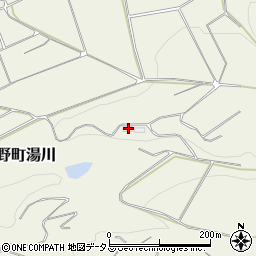 奈良県五條市西吉野町湯川1378周辺の地図