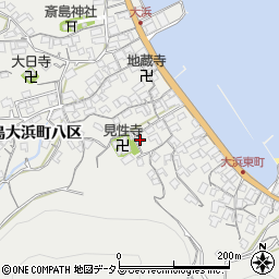 広島県尾道市因島大浜町六区2216周辺の地図