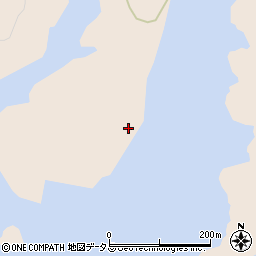長崎県対馬市豊玉町貝鮒265周辺の地図