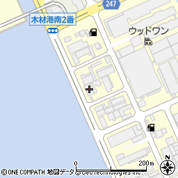 富永材木店周辺の地図