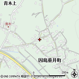 広島県尾道市因島重井町1364周辺の地図