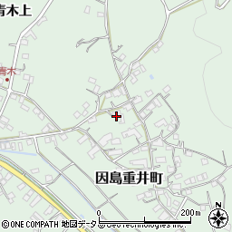 広島県尾道市因島重井町1360-1周辺の地図