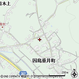 広島県尾道市因島重井町1360-1周辺の地図