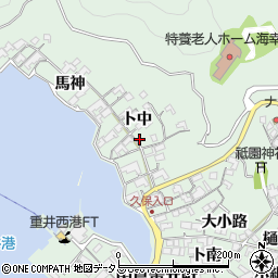 広島県尾道市因島重井町6823周辺の地図