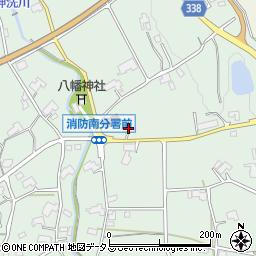 香木堂周辺の地図