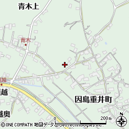 広島県尾道市因島重井町1295周辺の地図