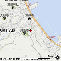 広島県尾道市因島大浜町六区2221周辺の地図