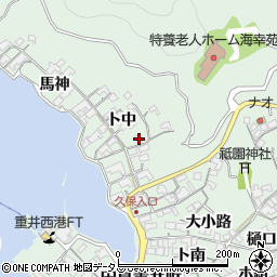 広島県尾道市因島重井町6825周辺の地図