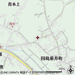 広島県尾道市因島重井町1296周辺の地図