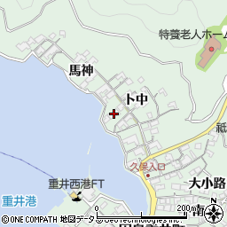 広島県尾道市因島重井町6861周辺の地図