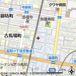 香川県高松市福田町5-3周辺の地図