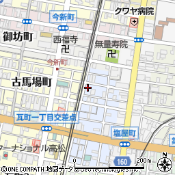 香川県高松市福田町5-2周辺の地図