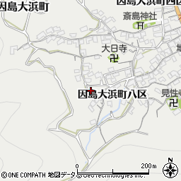 広島県尾道市因島大浜町八区1901周辺の地図