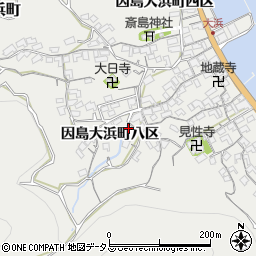 広島県尾道市因島大浜町八区2065周辺の地図