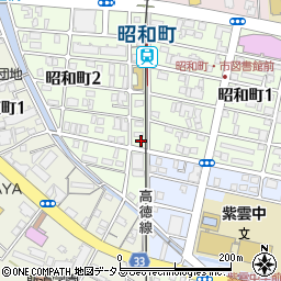 昭和レジデンス周辺の地図