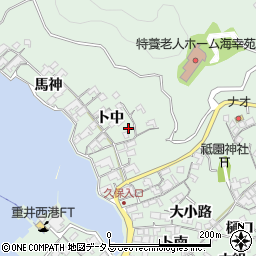 広島県尾道市因島重井町6829周辺の地図