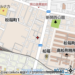 香川宅建（一般社団法人）周辺の地図