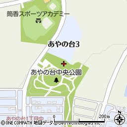 和歌山県橋本市あやの台3丁目周辺の地図