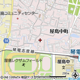 香川県高松市屋島中町336-27周辺の地図