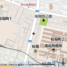 株式会社カチタス高松店周辺の地図