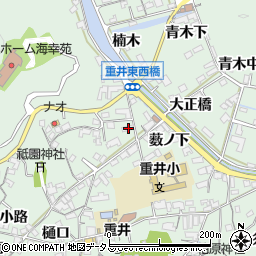 広島県尾道市因島重井町2851周辺の地図