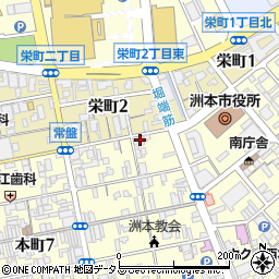 高田接骨院周辺の地図