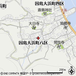 広島県尾道市因島大浜町八区2053周辺の地図