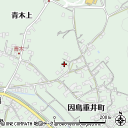 広島県尾道市因島重井町1302周辺の地図