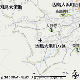広島県尾道市因島大浜町八区1910周辺の地図