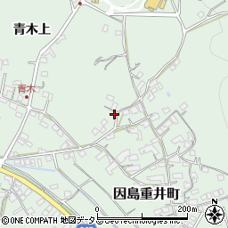 広島県尾道市因島重井町1303周辺の地図