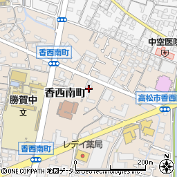 株式会社バジェット・レンタカー四国　高松店周辺の地図