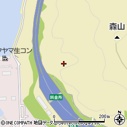 西日本高速道路株式会社　広島呉道路坂料金所周辺の地図