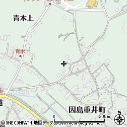 広島県尾道市因島重井町1301周辺の地図