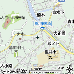 広島県尾道市因島重井町2839周辺の地図